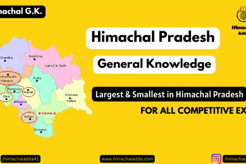 Largest and smallest in Himachal Pradesh