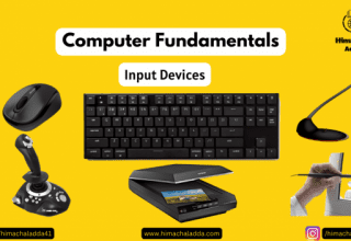 Input Devices of Computer with Examples