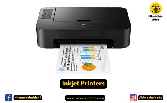 Inkjet Printers - Output Devices