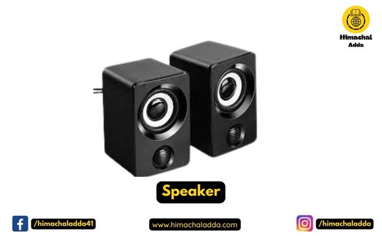 Speaker - Output Device