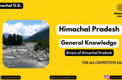 Rivers system of Himachal Pradesh