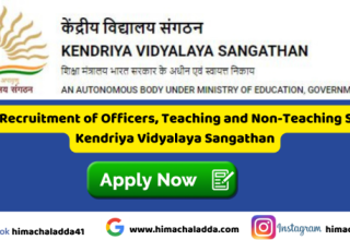 KVS Recruitment 2022 Notification Out for Various Posts