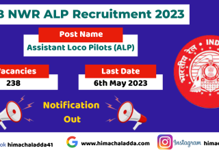 RRB NWR ALP Recruitment 2023