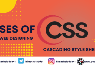 use of CSS in web designing