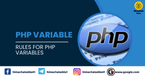 Read more about the article PHP Variable & Rules for PHP variables