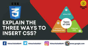 Read more about the article Three ways to insert CSS
