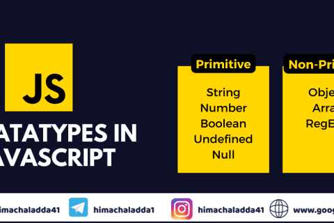 Datatypes in javascript