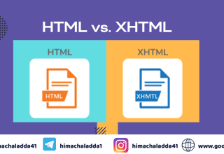 Difference between XHTML and HTML