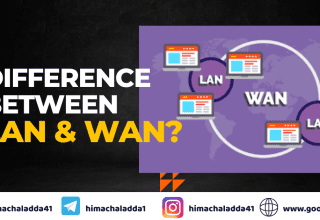 Difference between LAN and WAN