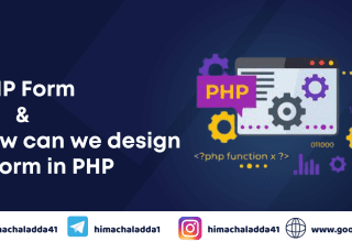 PHP form | How can we design a form in PHP.