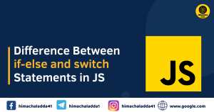 Read more about the article Difference between if-else and switch statements