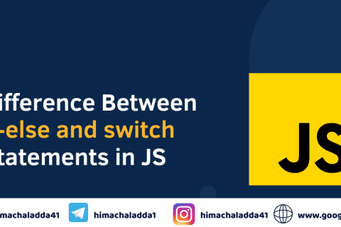 difference between if-else and switch statements