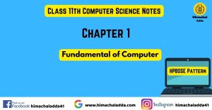 Read more about the article Ch-1 Fundamental of Computers