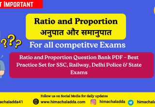 Ratio and Proportion Question Bank for Competitive Exams – Free Practice Set